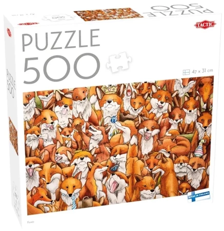 Puzzle 500 Lisy - Tactic