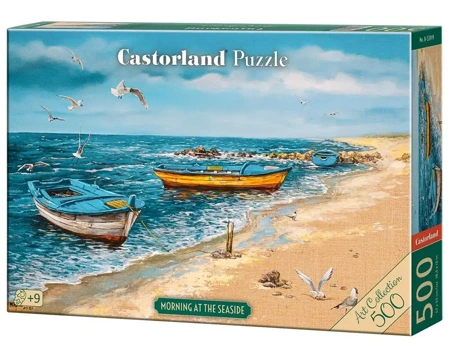 Puzzle 500 Morning at the Seaside, Magdalena Kępka - Castorland