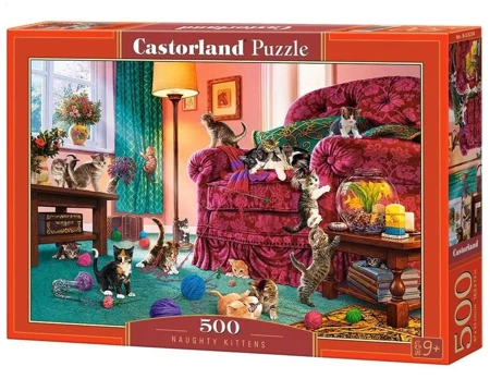 Puzzle 500 Naughty Kittens CASTOR - Castorland