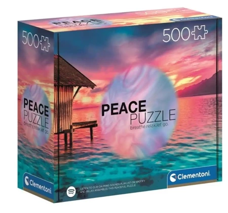 Puzzle 500 Peace Collection Living the Present - Clementoni