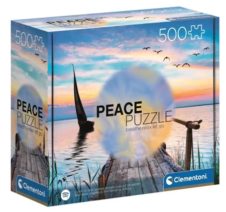 Puzzle 500 Peace Collection Peaceful Wind - Clementoni