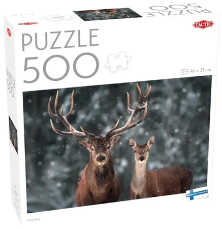 Puzzle 500 Szlachetny Jeleń - Tactic