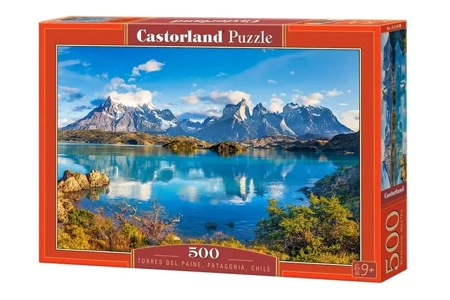 Puzzle 500 Torres Del Paine, Patagonia, Chile - Castorland