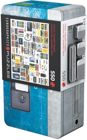 Puzzle 550 TIN Cassette player 8551-5690 - Eurographics