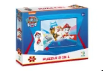 Puzzle 60 Paw Patrol with charater figure - Dodo