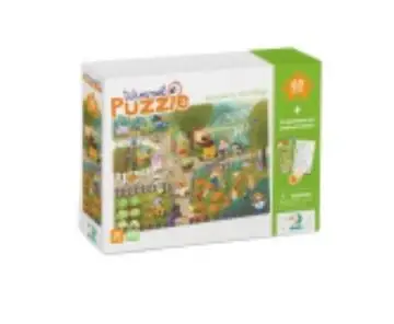 Puzzle 60 Wimmel - Summer in the village - Dodo