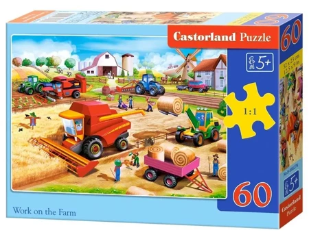 Puzzle 60 Work on the Farm CASTOR - Castorland