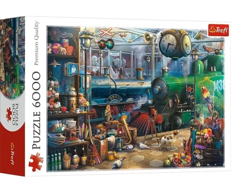 Puzzle 6000 Stacja kolejowa TREFL