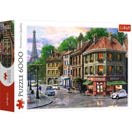 Puzzle 6000 Uliczka Paryża TREFL