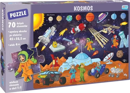 Puzzle 70 Kosmos - Wydawnictwo Jako