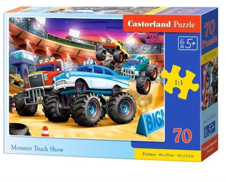 Puzzle 70 Monster Truck Show CASTOR - Castorland