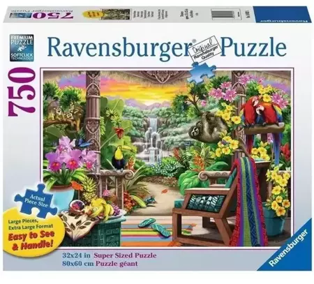 Puzzle 750 Odpoczynek w tropikach - Ravensburger
