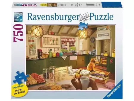 Puzzle 750 Przytulna kuchnia - Ravensburger