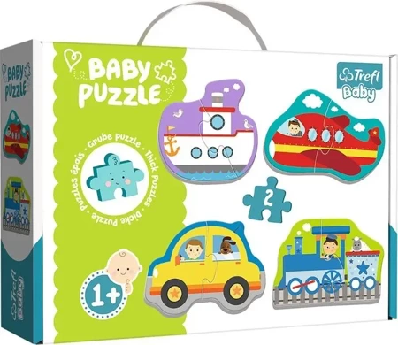 Puzzle Baby Classic - Pojazdy Transport TREFL