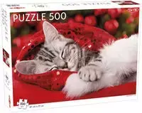 Puzzle Christmas Kitten 500 - Tactic