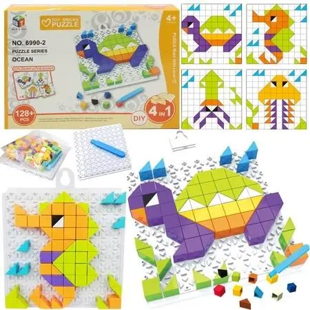 Puzzle DIY mozaika oceanu 128el - Maksik