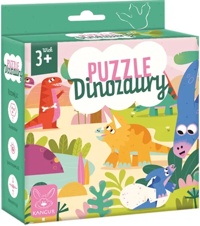 Puzzle Dinozaury 3+ - Kangur