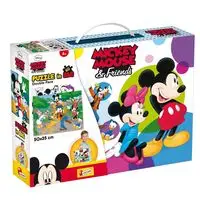 Puzzle Double-Face in bag 60 Mickey Mouse & Friends - DANTE