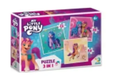 Puzzle My Little Pony 3 in1 - Dodo