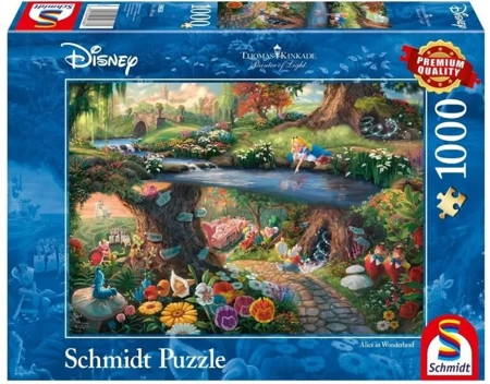 Puzzle PQ 1000 Alicja w Krainie Czarów G3 - Schmidt