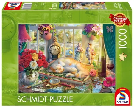 Puzzle PQ 1000 Kocia drzemka G3 - Schmidt