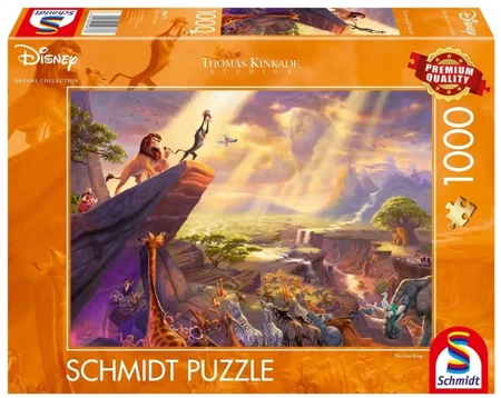 Puzzle PQ 1000 Król Lew (Disney) G3 - Schmidt