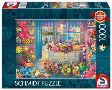 Puzzle PQ 1000 Kwiaciarnia G3 - Schmidt