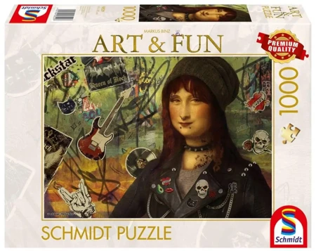 Puzzle PQ 1000 MARKUS BINZ Mona Lisa 2024 G3 - Schmidt