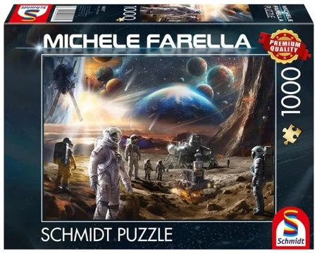 Puzzle PQ 1000 Michele Farella Misja Kosmiczna G3 - Schmidt