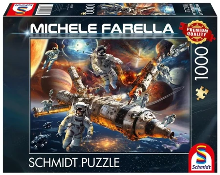 Puzzle PQ 1000 Michele Farella Stan Nieważkości G3 - Schmidt