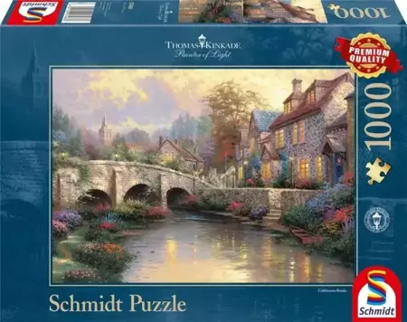 Puzzle PQ 1000 Na starym moście G3 - Schmidt