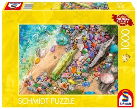 Puzzle PQ 1000 Skarby z plaży G3 - Schmidt