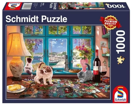 Puzzle PQ 1000 Stół do układania puzzli G3 - Schmidt