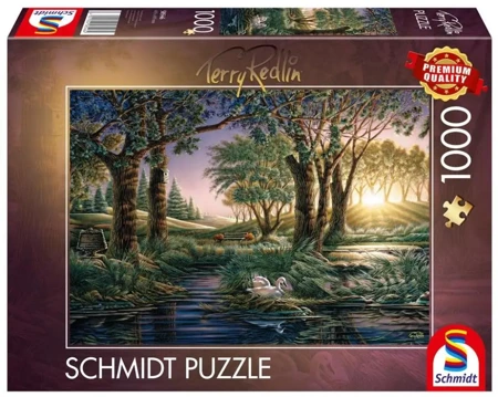 Puzzle PQ 1000 Terry Redlin Magia Poranka G3 - Schmidt