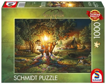 Puzzle PQ 1000 Terry Redlin Wiosenny Blask G3 - Schmidt