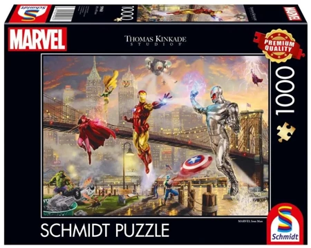 Puzzle PQ 1000 Thomas Kinkade Iron Man Marvel G3 - Schmidt