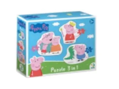 Puzzle Peppa Pig 3 in1 - Dodo