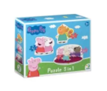 Puzzle Peppa Pig 3 in1 - Dodo