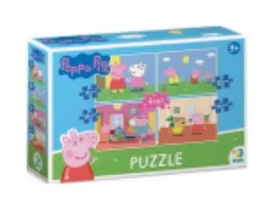 Puzzle Peppa Pig 4 in1 - Dodo