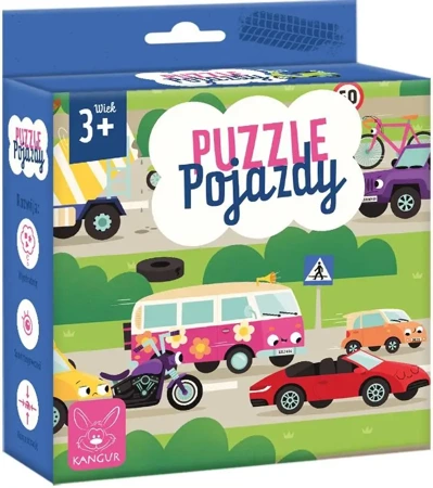 Puzzle Pojazdy 3+ - Kangur