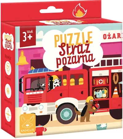 Puzzle Straż Pożarna 3+ - Kangur