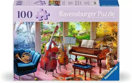 Puzzle XL 100 Muzyka - Ravensburger