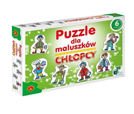 Puzzle dla maluszków - chłopcy ALEX - Alexander