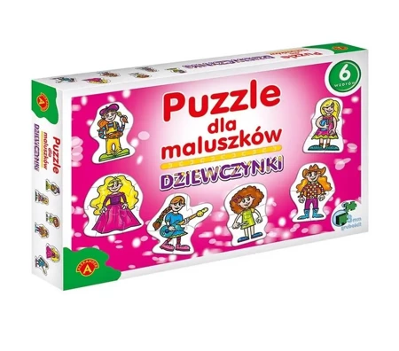 Puzzle dla maluszków - dziewczynki ALEX - Alexander