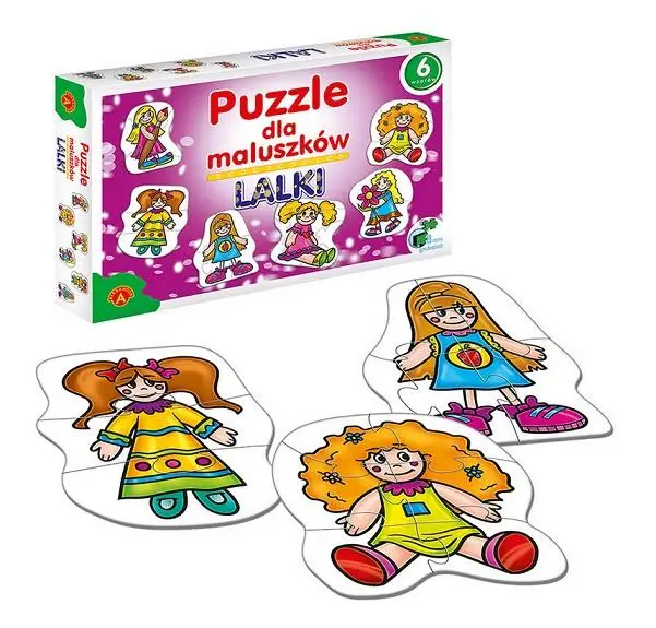 Puzzle dla maluszków - lalki ALEX - Alexander