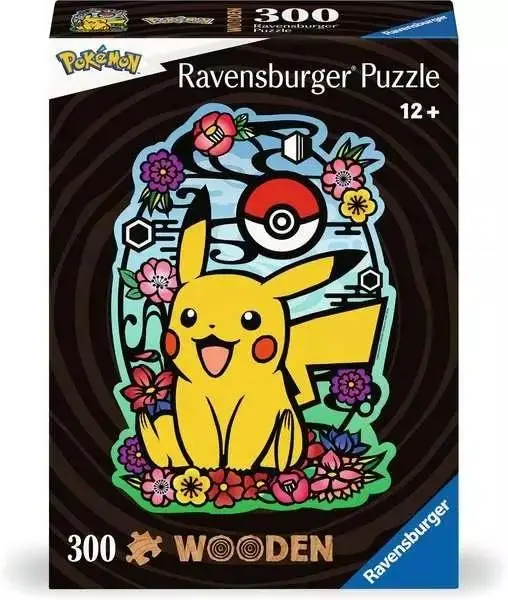 Puzzle drewniane 300 Pokemon - Ravensburger