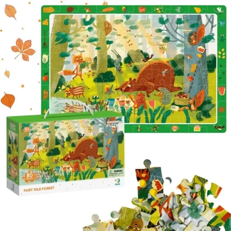 Puzzle obserwacyjne 80 Bajkowy las - Dodo