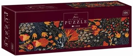 Puzzle panorama 1000 Flowers 2 - INTERDRUK