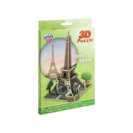 Puzzle piankowe 3D Wieża Eiffla - Grafix