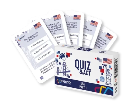 QUIZ&ACT USA PART 1 - REGIPIO